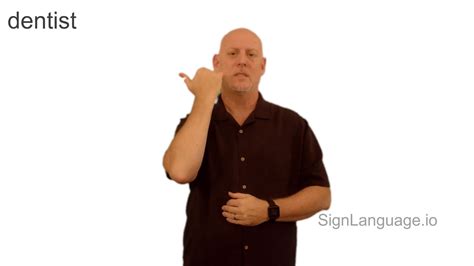 tooth in asl|dentist asl sign.